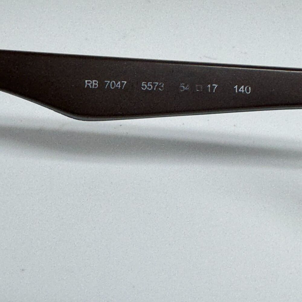 Ray-Ban RB 7047 5573 Eyeglasses Frames‎ Brown Womens Full Rim 54-17-140 15070 - Picture 5 of 7